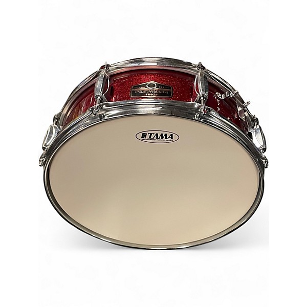 Used TAMA 5X14 Imperialstar Snare Wine Red Drum