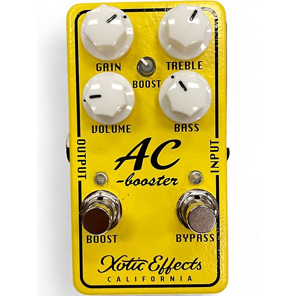 Used Xotic AC Booster Overdrive Effect Pedal