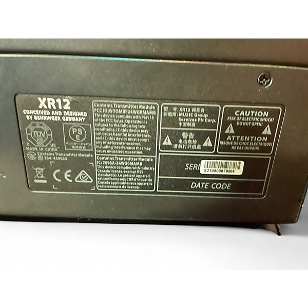 Used Behringer xair xr12 Digital Mixer