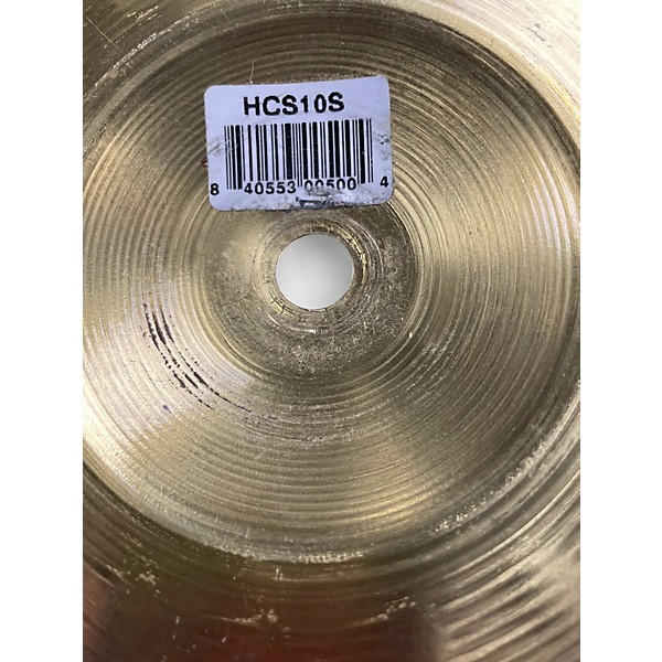 Used MEINL 10in HCS Splash Cymbal