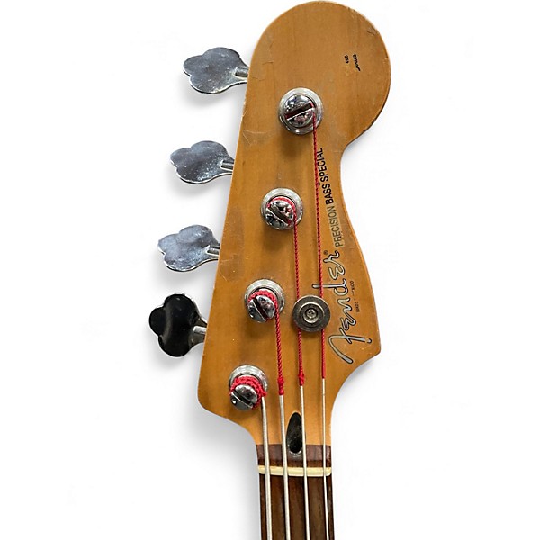 Used Fender Deluxe Precision Bass Special Black Electric Bass Guitar