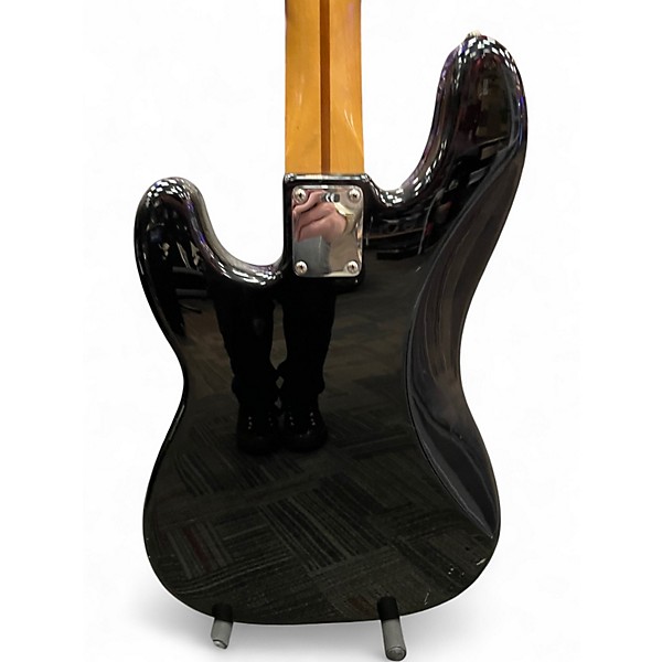 Used Fender Deluxe Precision Bass Special Black Electric Bass Guitar