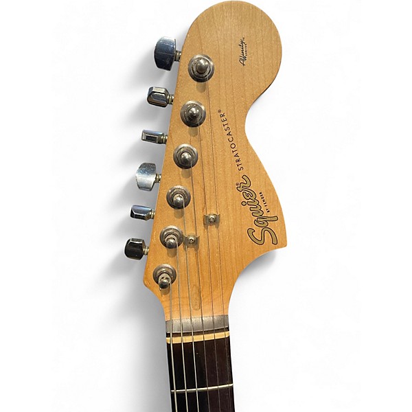 Used Squier Affinity Stratocaster HSH Natural Solid Body Electric Guitar