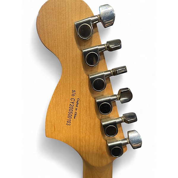 Used Squier Affinity Stratocaster HSH Natural Solid Body Electric Guitar