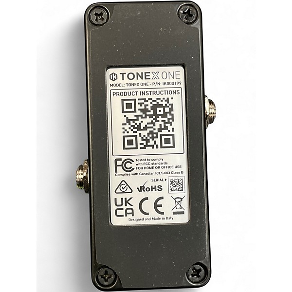 Used IK Multimedia Tone X One Effect Processor