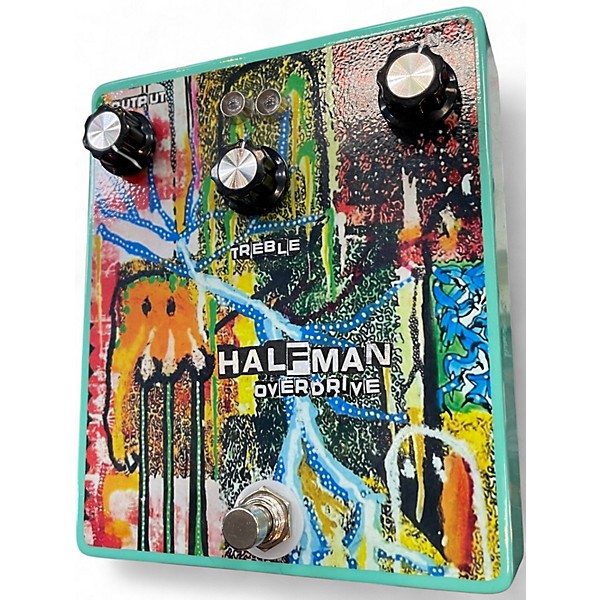 Used Robo Pedals Halfman overdrive Effect Pedal
