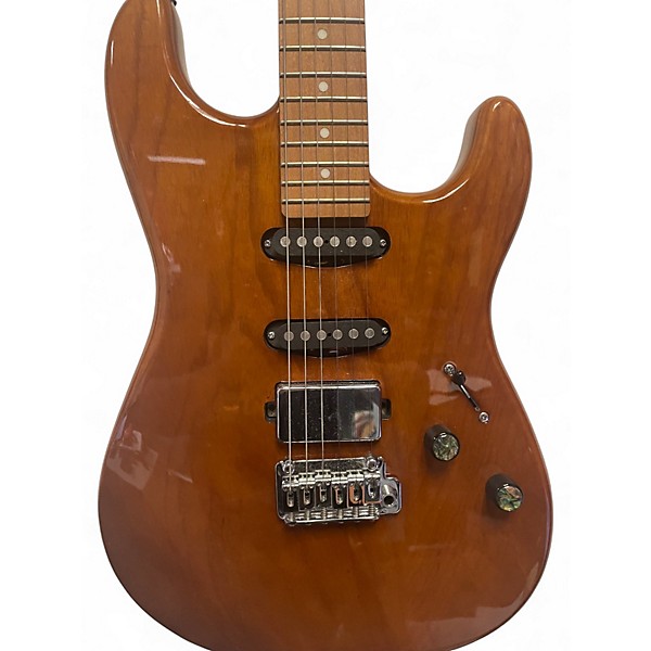 Used Schecter Guitar Research DIAMOND SERIES VAN RUYS NATURAL Solid Body Electric Guitar