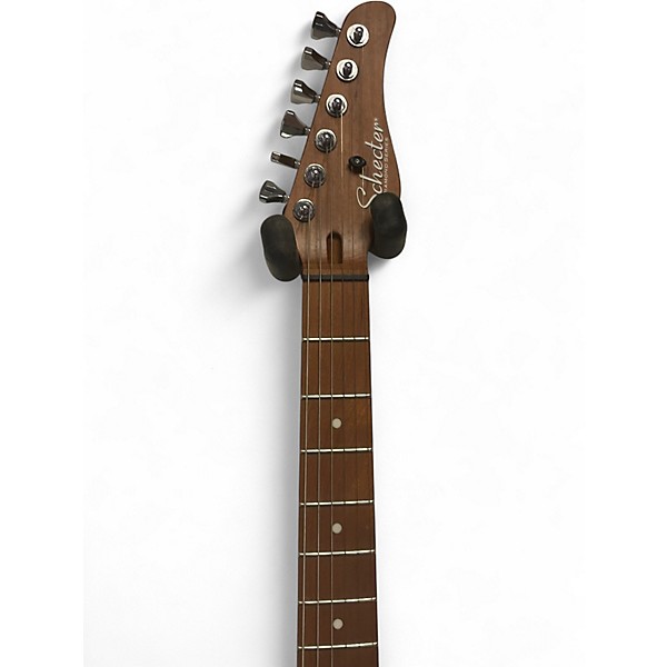 Used Schecter Guitar Research DIAMOND SERIES VAN RUYS NATURAL Solid Body Electric Guitar