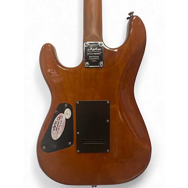 Used Schecter Guitar Research DIAMOND SERIES VAN RUYS NATURAL Solid Body Electric Guitar