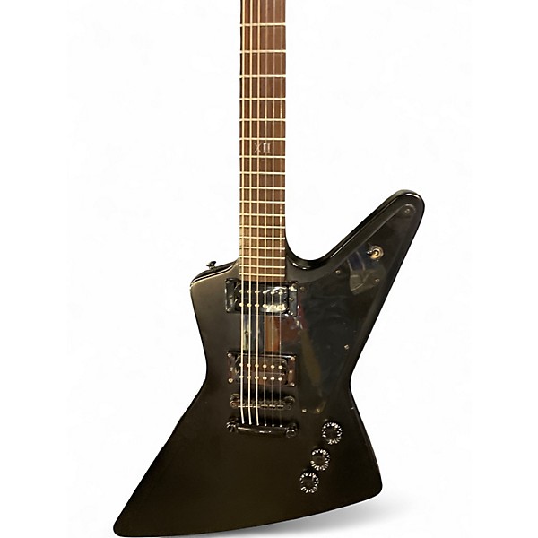 Used Epiphone Gothic 1958 Explorer Black Solid Body Electric Guitar