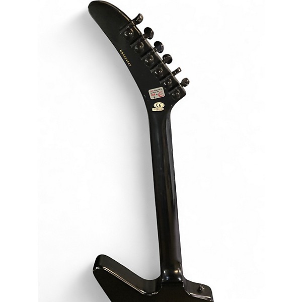 Used Epiphone Gothic 1958 Explorer Black Solid Body Electric Guitar