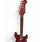 Used Harley Benton Fusion III Pink Sparkle Solid Body Electric Guitar