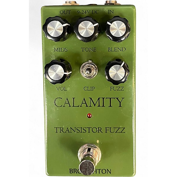 Used Broughton CALAMITY TRANSISTOR FUZZ Effect Pedal