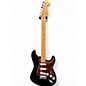 Used Fender Standard Stratocaster Black Solid Body Electric Guitar thumbnail