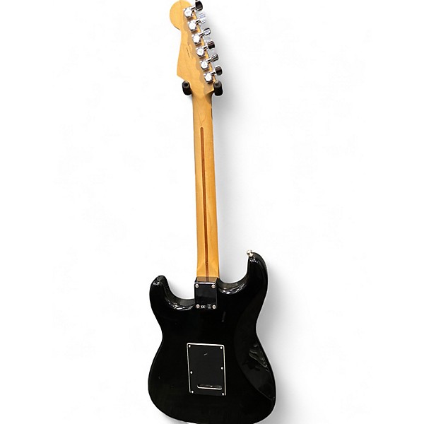 Used Fender Standard Stratocaster Black Solid Body Electric Guitar