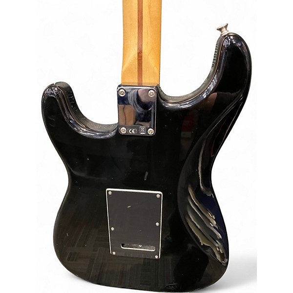 Used Fender Standard Stratocaster Black Solid Body Electric Guitar