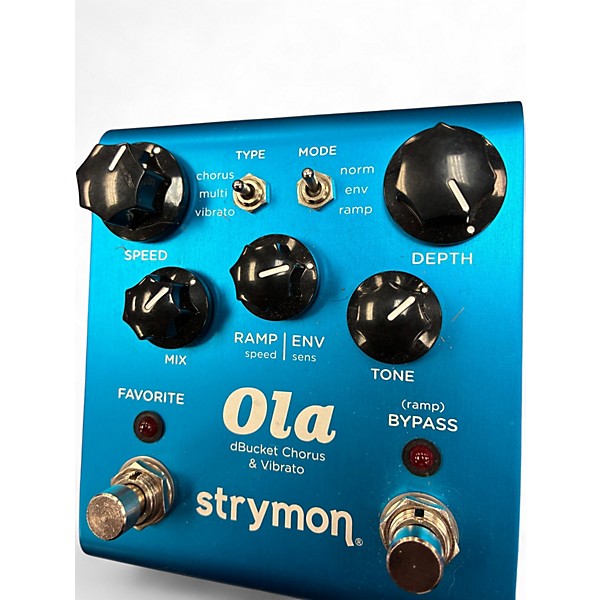 Used Strymon Ola dBucket Chorus and Vibrato Effect Pedal