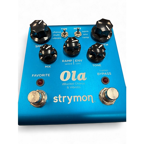 Used Strymon Ola dBucket Chorus and Vibrato Effect Pedal