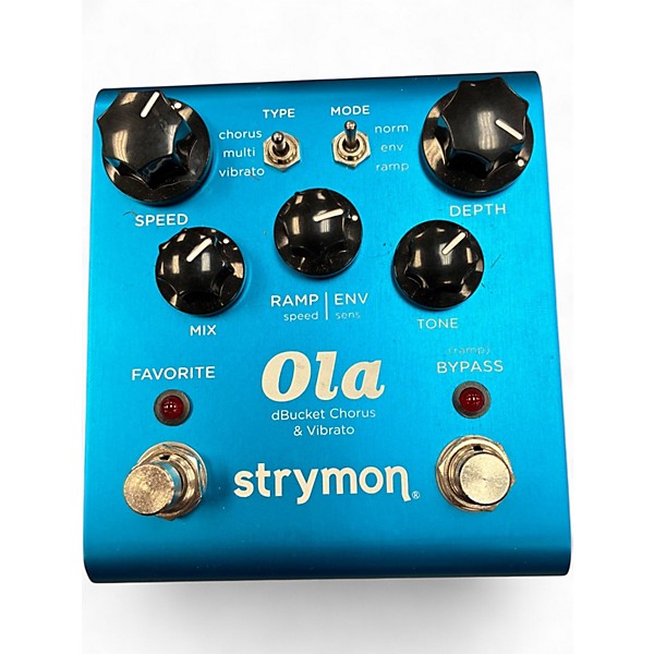 Used Strymon Ola dBucket Chorus and Vibrato Effect Pedal