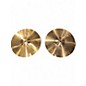 Used Paiste 14in 404 Series hihat pair Cymbal thumbnail