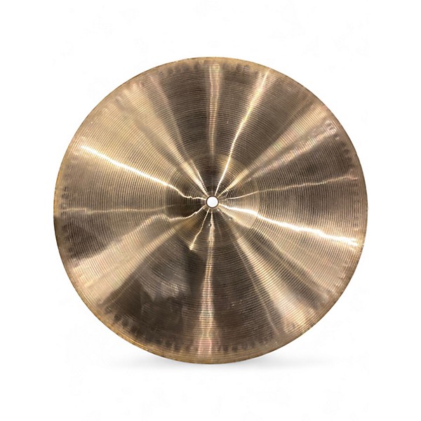 Used Paiste 14in 404 Series hihat pair Cymbal