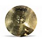 Used Paiste 14in 101 Brass Hi Hat Pair Cymbal