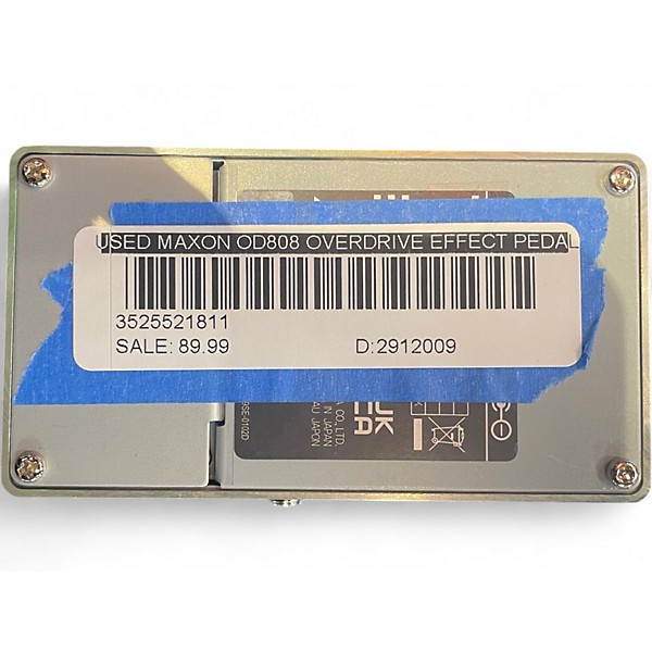 Used Maxon OD808 Overdrive Effect Pedal
