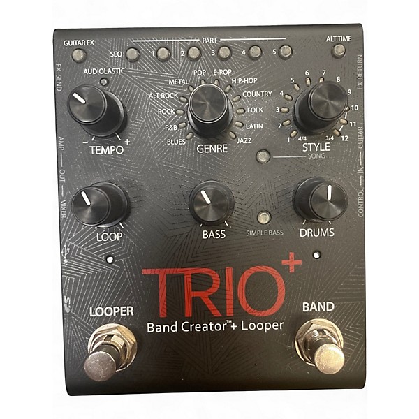 Used DigiTech Trio+ Band Creator Plus Looper Pedal