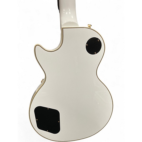 Used Epiphone Les Paul Custom Alpine White Solid Body Electric Guitar