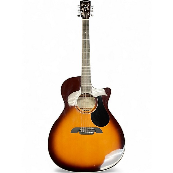 Used Alvarez RG260 Sunburst Acoustic Electric Guitar