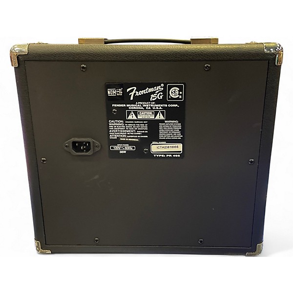 Used Fender Frontman 15G 15W Guitar Combo Amp