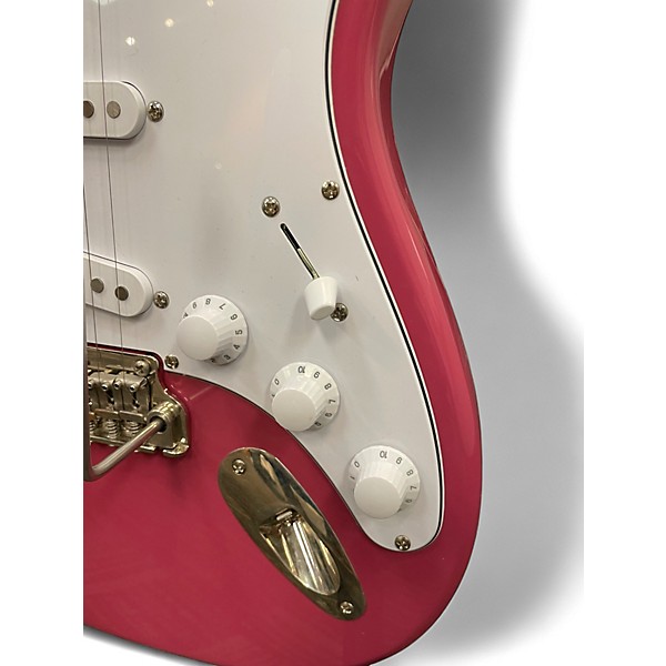 Used PRS SE Silver Sky Pink Solid Body Electric Guitar