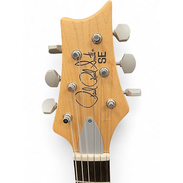 Used PRS SE Silver Sky Pink Solid Body Electric Guitar