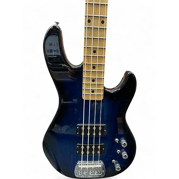 Used G&L 2000 Blue Burst Electric Bass Guitar