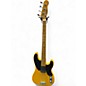 Used 2005 Fender  MU Precision Bass TV Yellow Electric Bass Guitar thumbnail