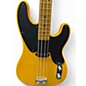 Used 2005 Fender  MU Precision Bass TV Yellow Electric Bass Guitar