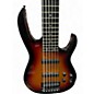 Used Carvin 5 String Bass 3 Color Sunburst Electric Bass Guitar