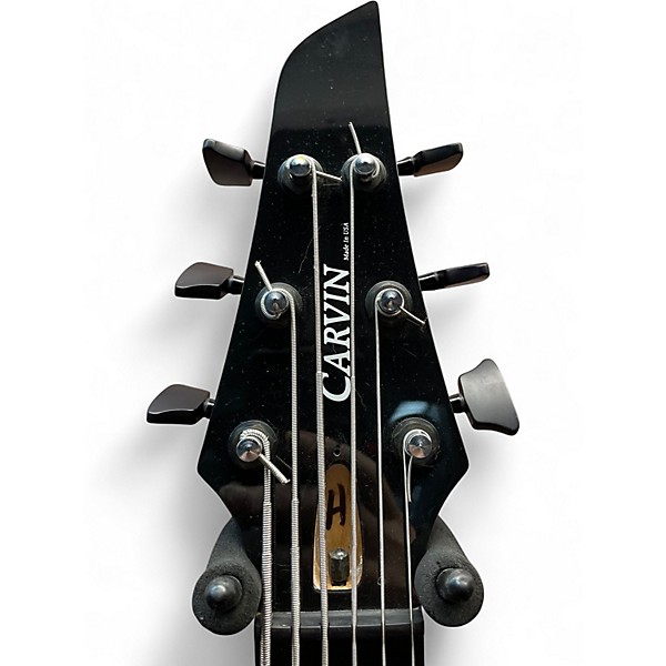 Used Carvin 5 String Bass 3 Color Sunburst Electric Bass Guitar