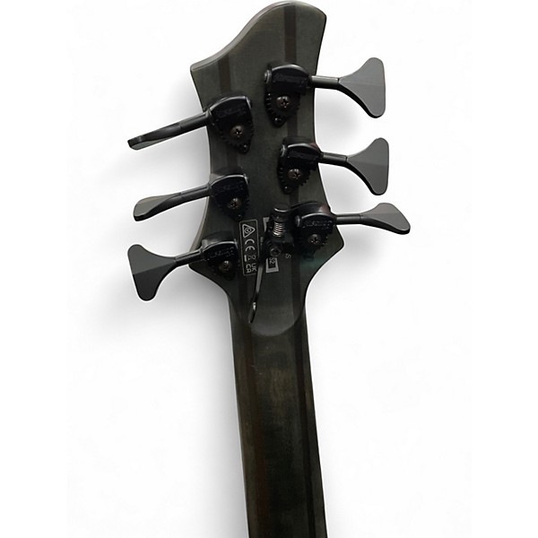 Used Ibanez BTB806MS Trans Gray Electric Bass Guitar