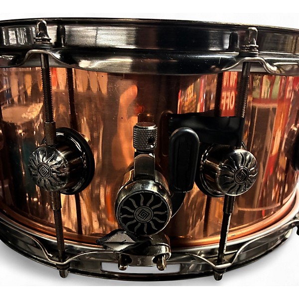 Used Natal Drums 14X6.5 Hand Hammered Series Snare Old Bronze Drum