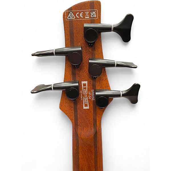 Used Ibanez SR505E Brown Mahogany Electric Bass Guitar