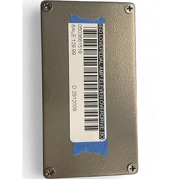 Used Lovepedal Amp Eleven Overdrive Boost Effect Pedal