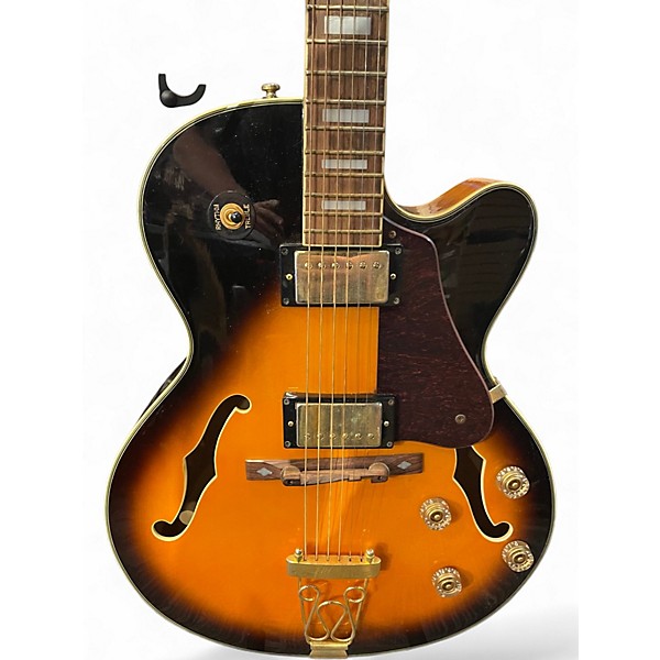 Used Raven Hollowbody 2 Color Sunburst Hollow Body Electric Guitar