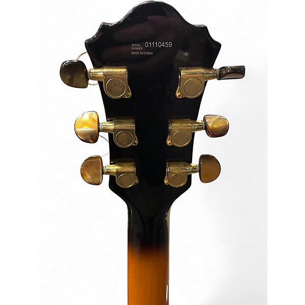 Used Raven Hollowbody 2 Color Sunburst Hollow Body Electric Guitar