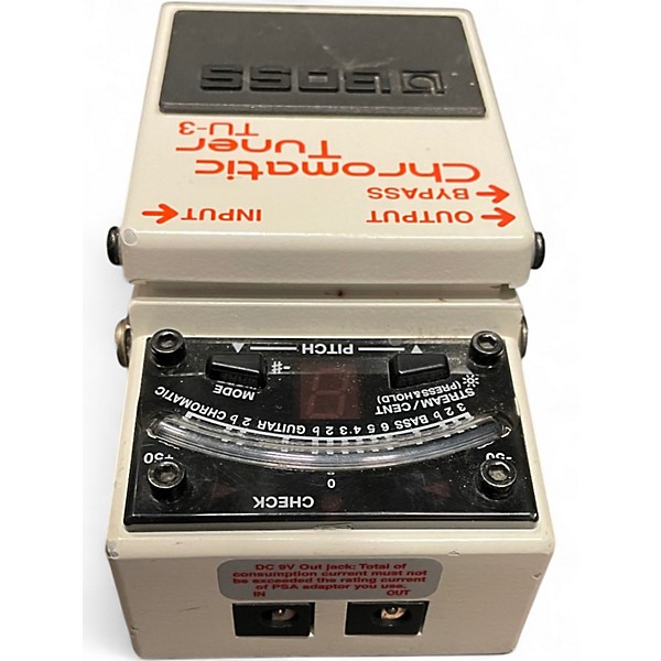 Used BOSS TU3 Chromatic Tuner Pedal