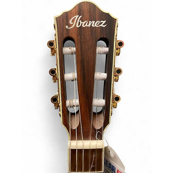 Used Ibanez TOD10N Black Classical Acoustic Electric Guitar