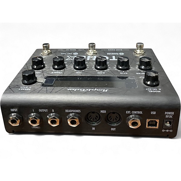 Used IK Multimedia Amplitube Tone X Effect Processor
