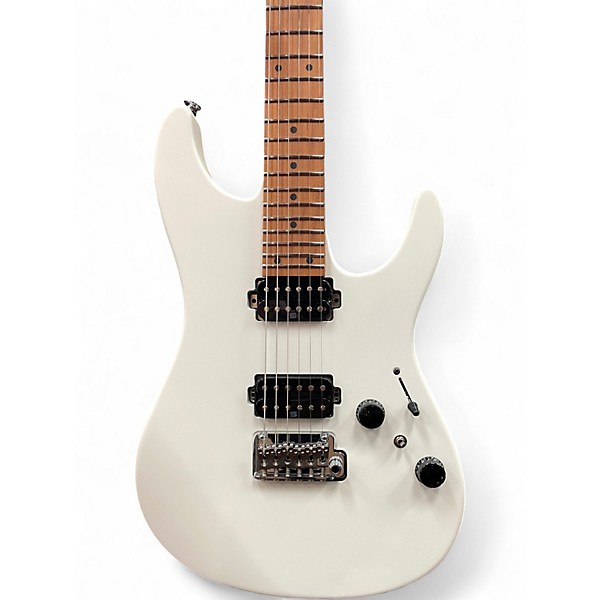 Used Ibanez Prestige AZ2402 pearl white flat Solid Body Electric Guitar