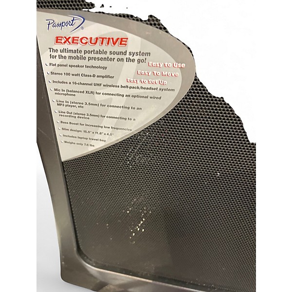 Used Fender PASSPORT EXECUTIVE Powered Speaker