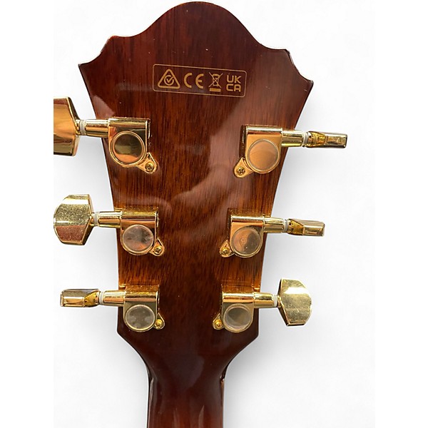 Used Ibanez AE340FMH Mahogany Sunburst Acoustic Electric Guitar